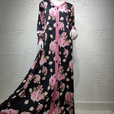 Djellaba Longue Roses